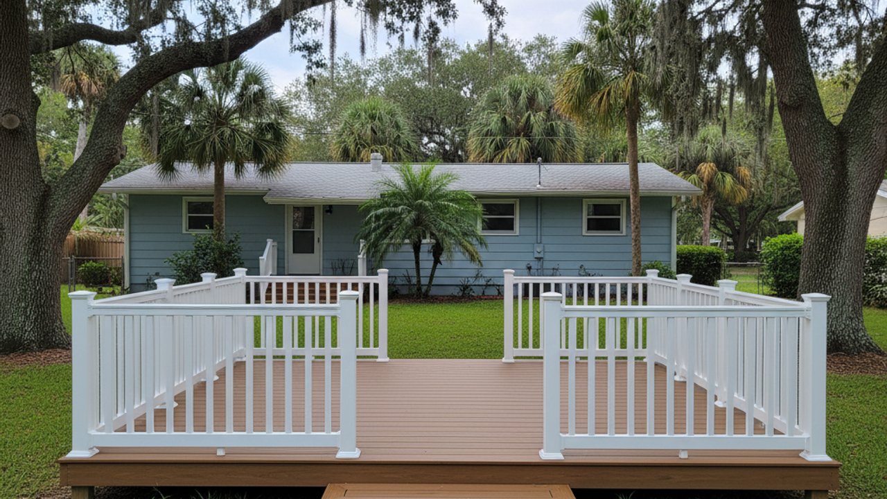 Deck Installation completed by Majestic Deck Solutions in Miami Gardens, FL
